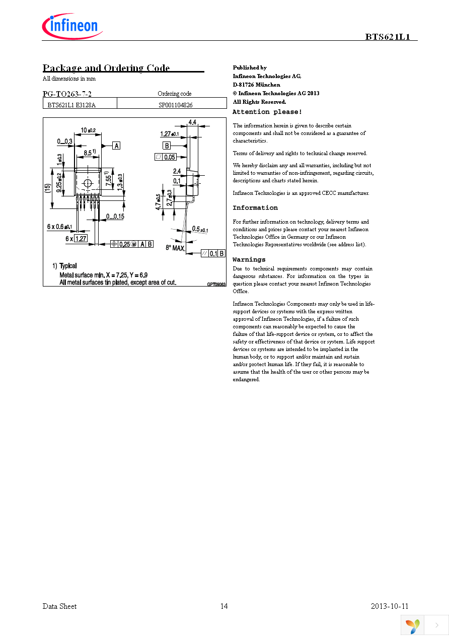 BTS621L1 E3230 Page 14